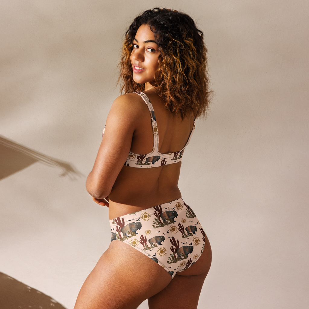 Baha Ranch Yeehaw Desert Bison Bikini