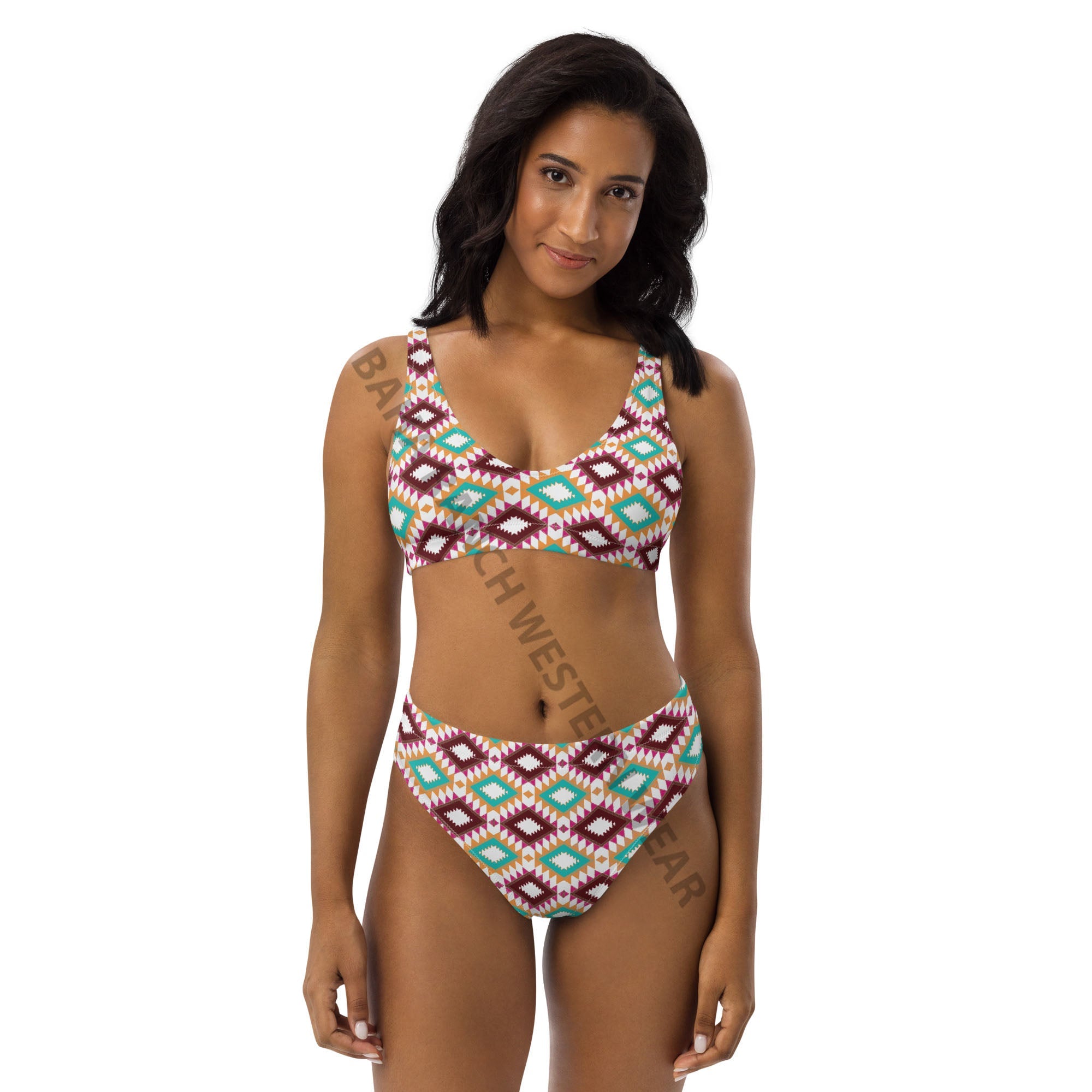 Baha Ranch Yeehaw Aztec Print Bikini