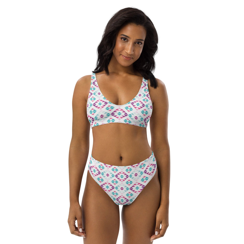Baha Ranch Yeehaw Pink Turquoise Bikini