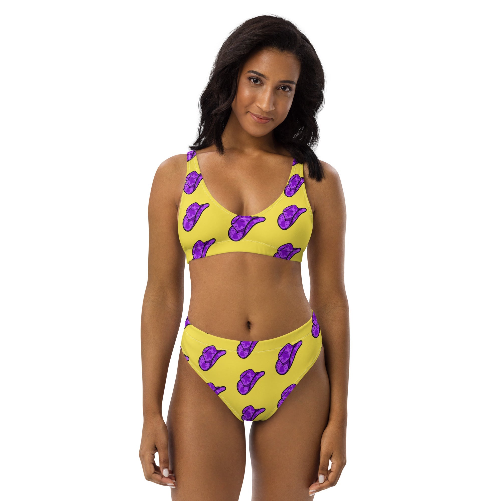 Baha Ranch Yeehaw Purple Hat Bikini
