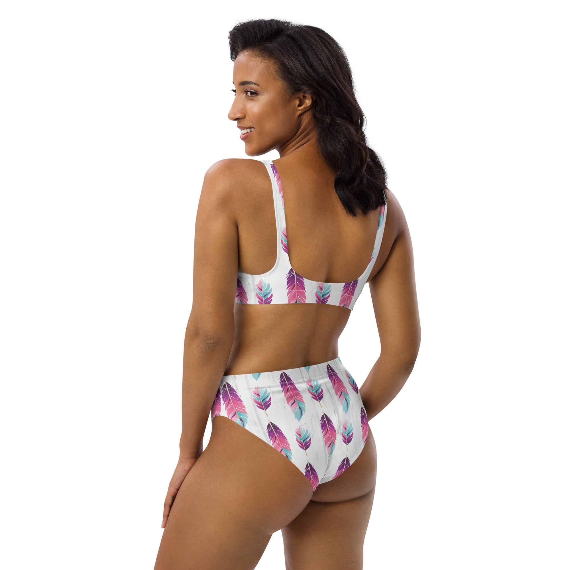Baha Ranch Yeehaw Boho Feather Bikini