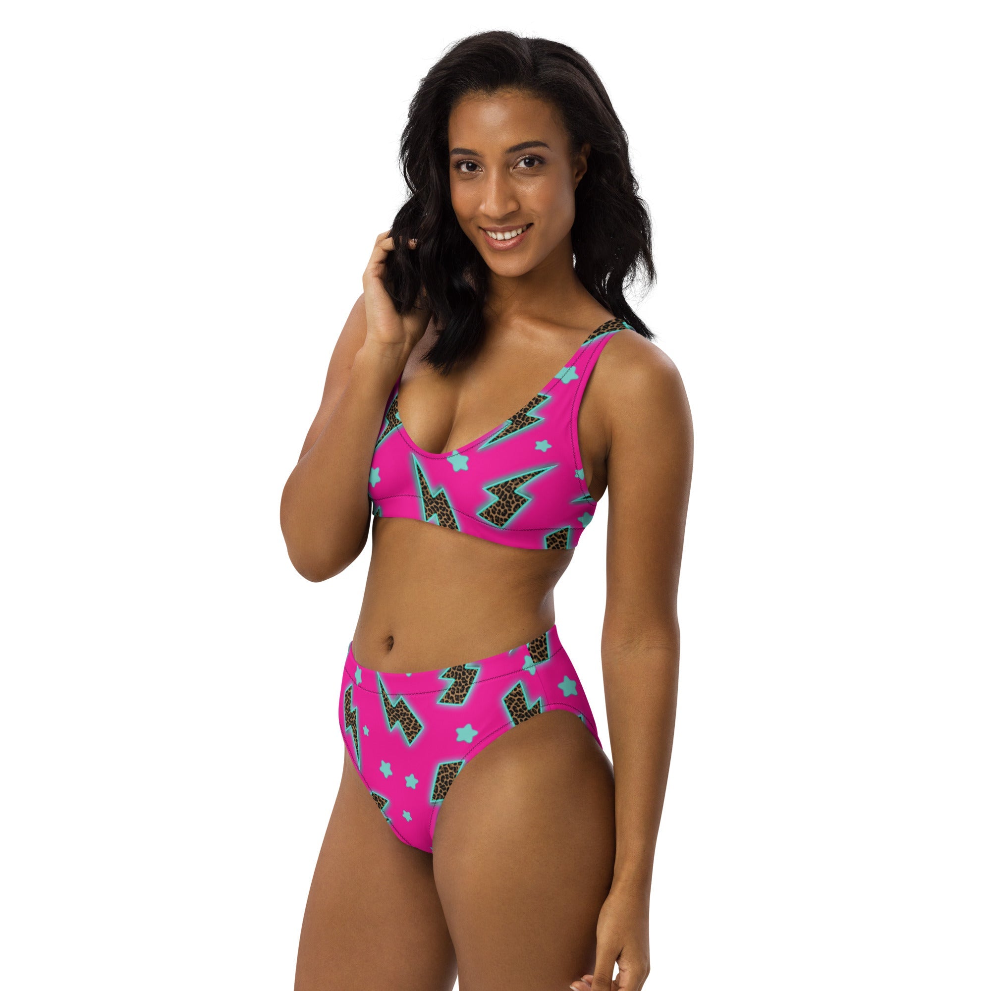 Baha Ranch Yeehaw Leopard Lightning Bikini