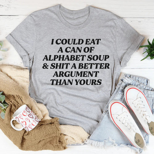 Alphabet Soup Tee