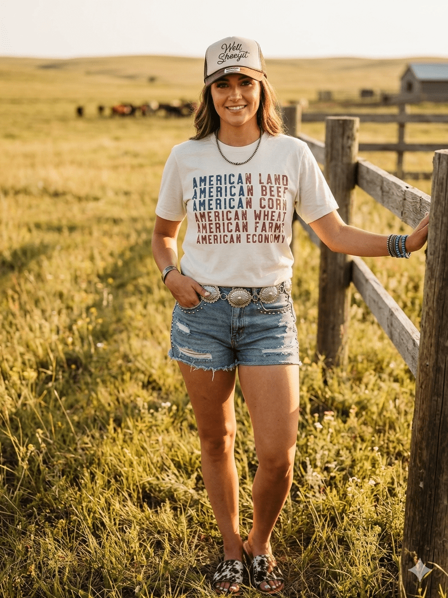 American Land Graphic Tee