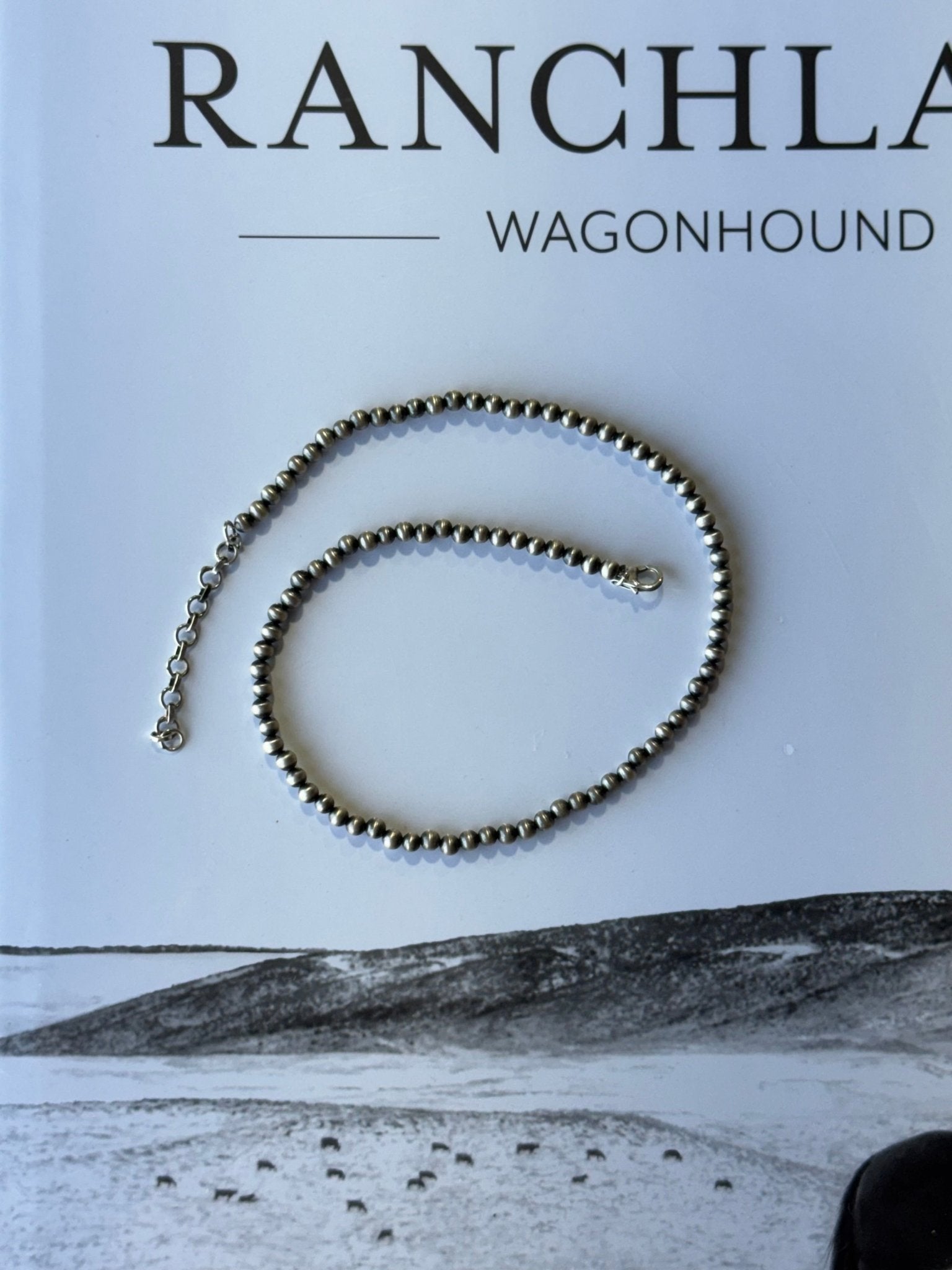 Silver Plated Beads Choker