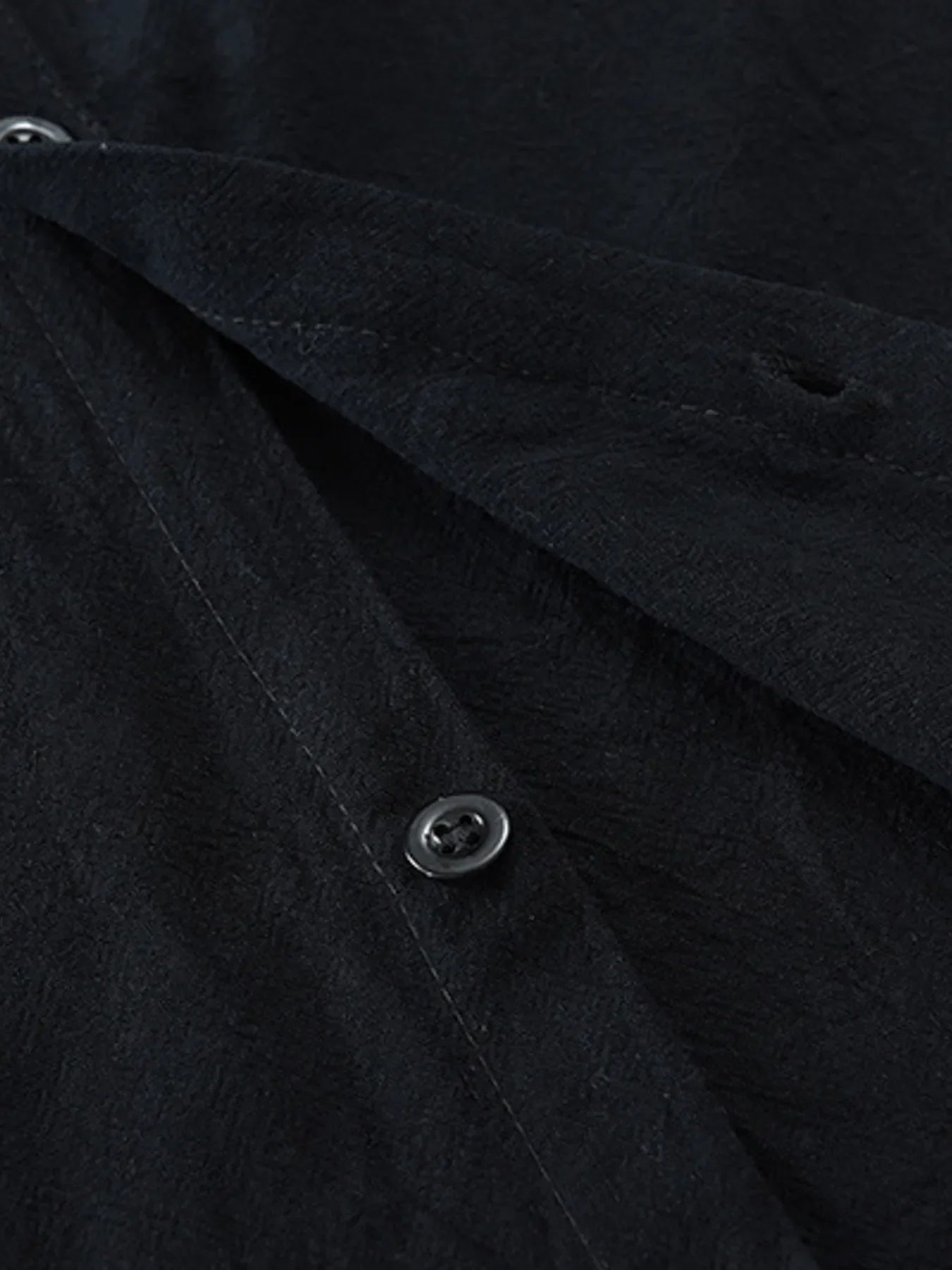 Men's Plus Size Button Down Half Sleeve Shirt