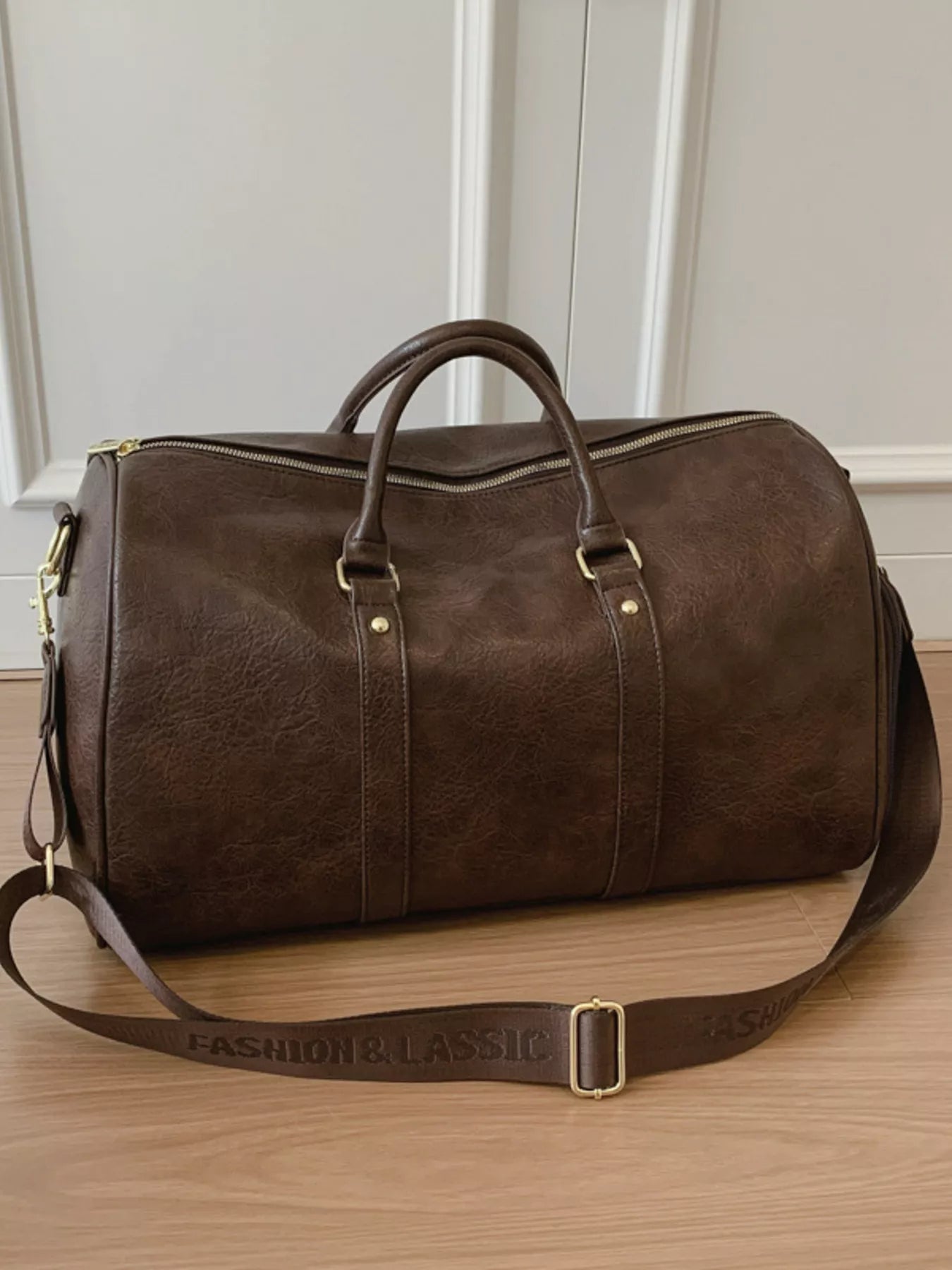 PU Leather Travel Bag