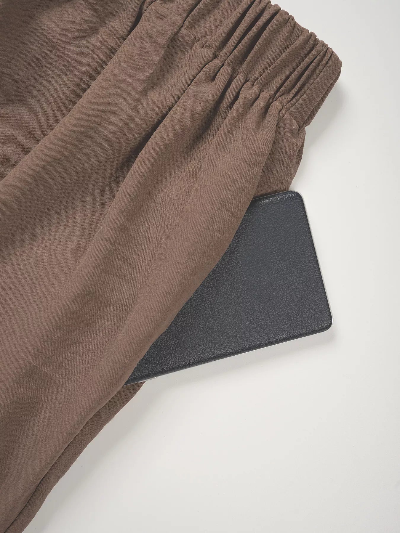 Button-Down Vest & Wide Leg Pants Set