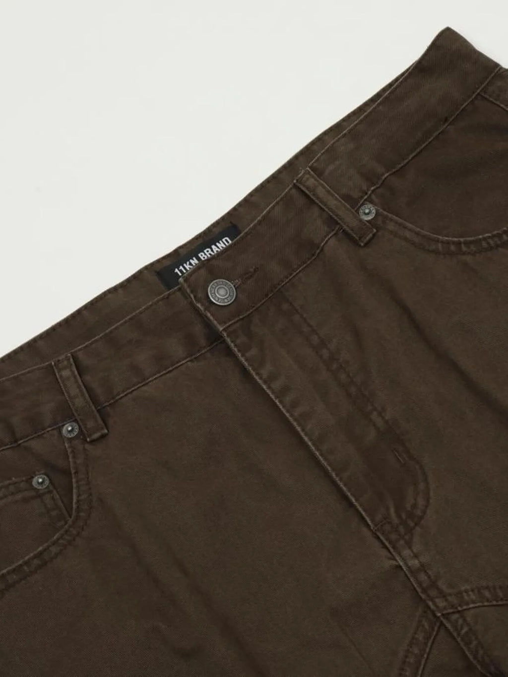 Men's Cargo Jeans with Multi-Pocket