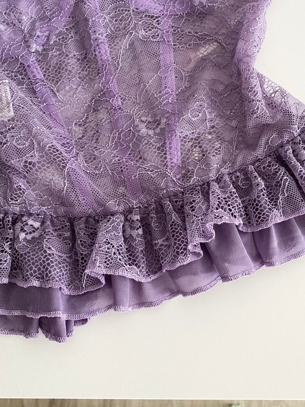 Butterfly Lace Tube Top
