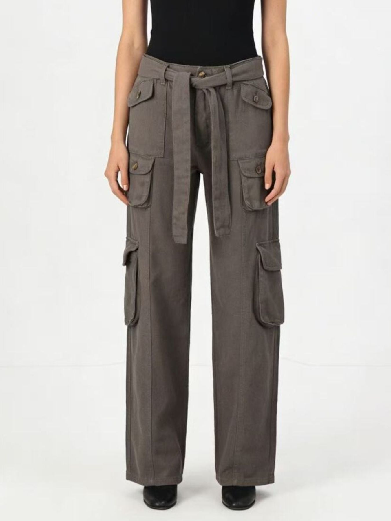 Wide Leg Cargo Jeans