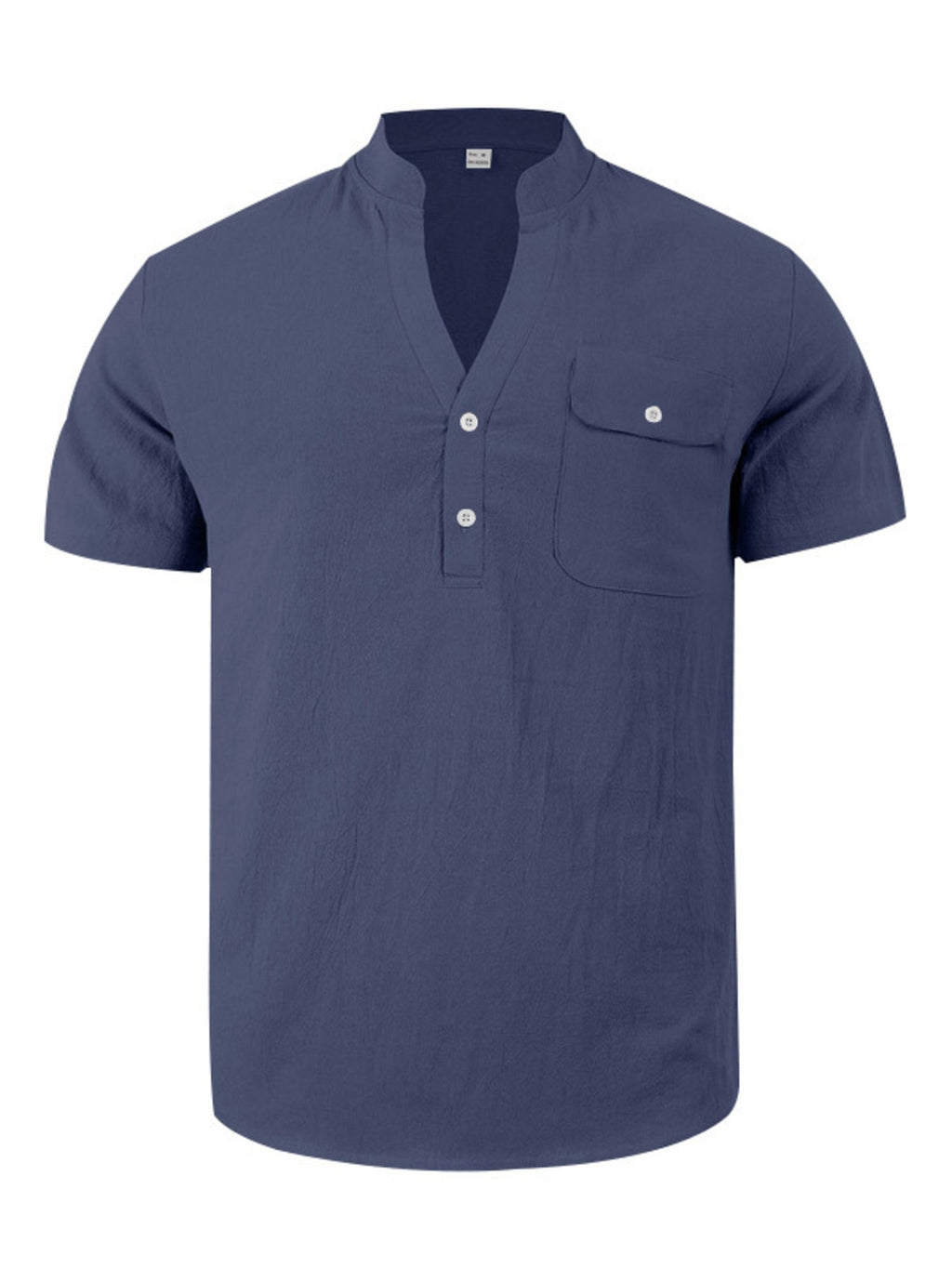Men's Full Size Casual Short Sleeve Shirt Plus Size