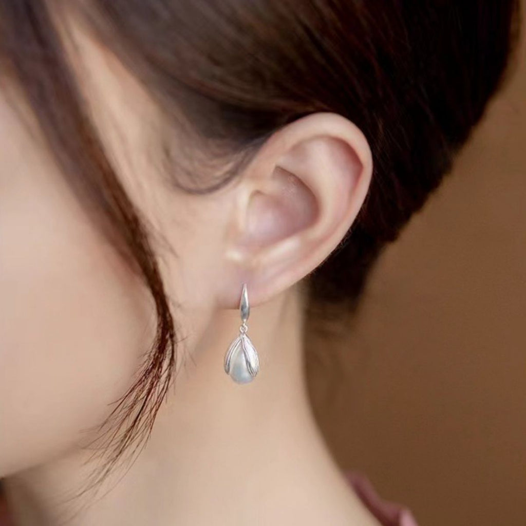 925 Sterling Silver Drop Earrings