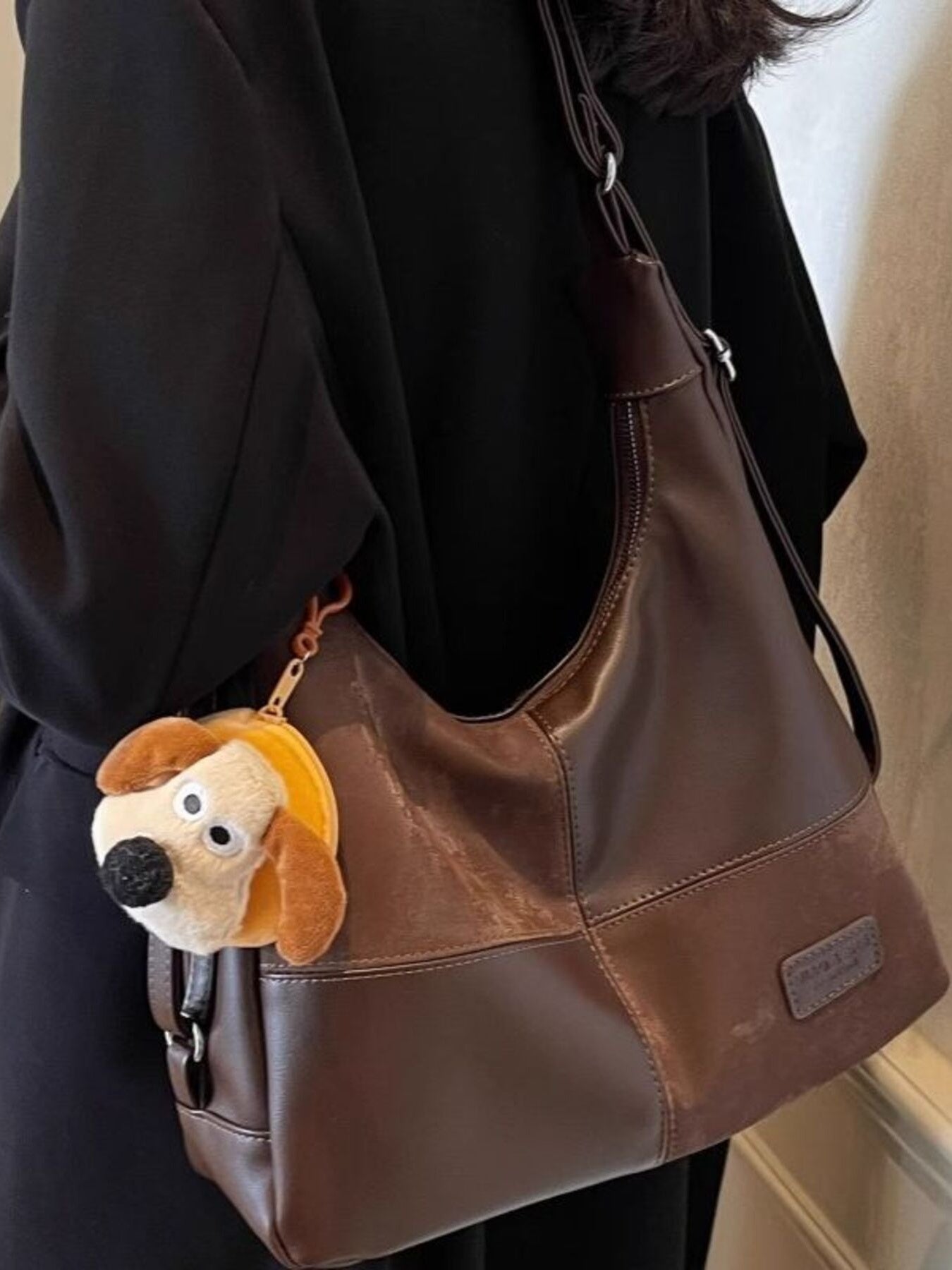 Vintage Style Hobo Shoulder Bag