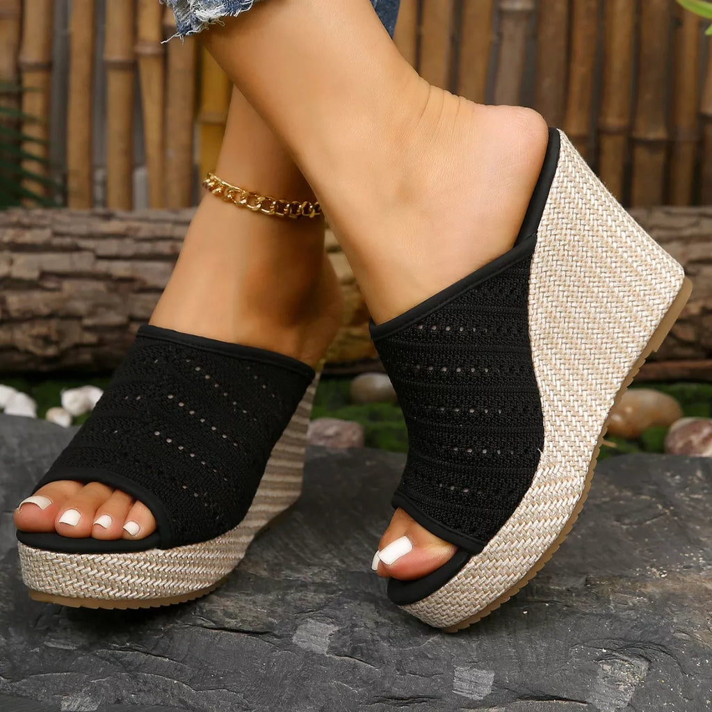 Open Toe Wedge Sandals