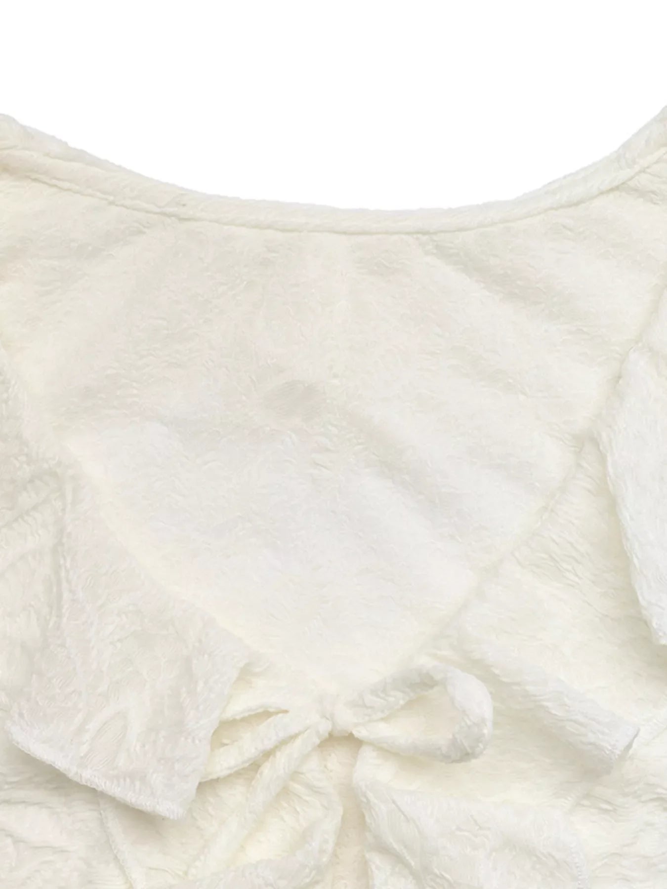 Ruffled Long-Sleeve T-Shirt