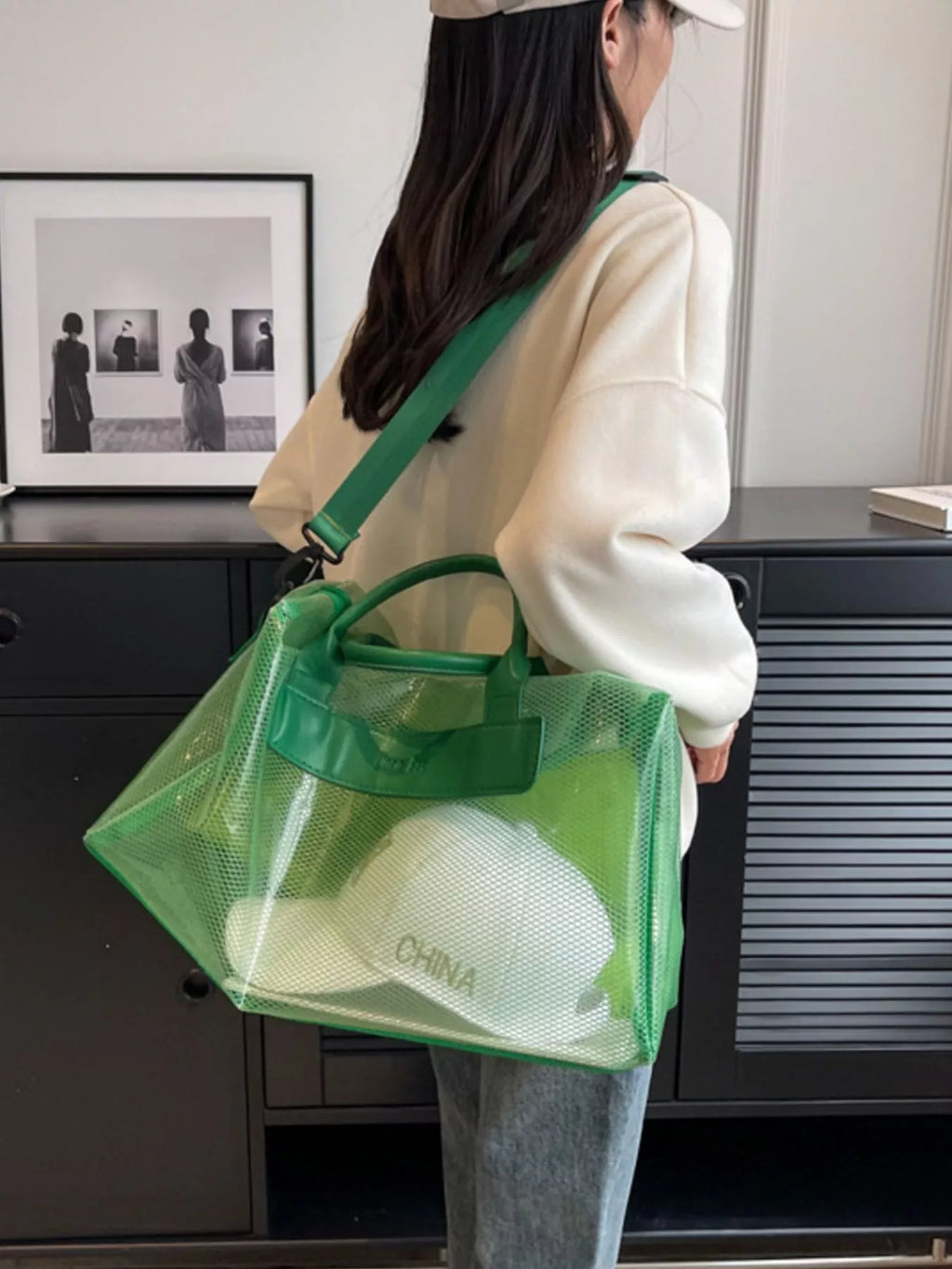 Transparent PVC Travel Bag