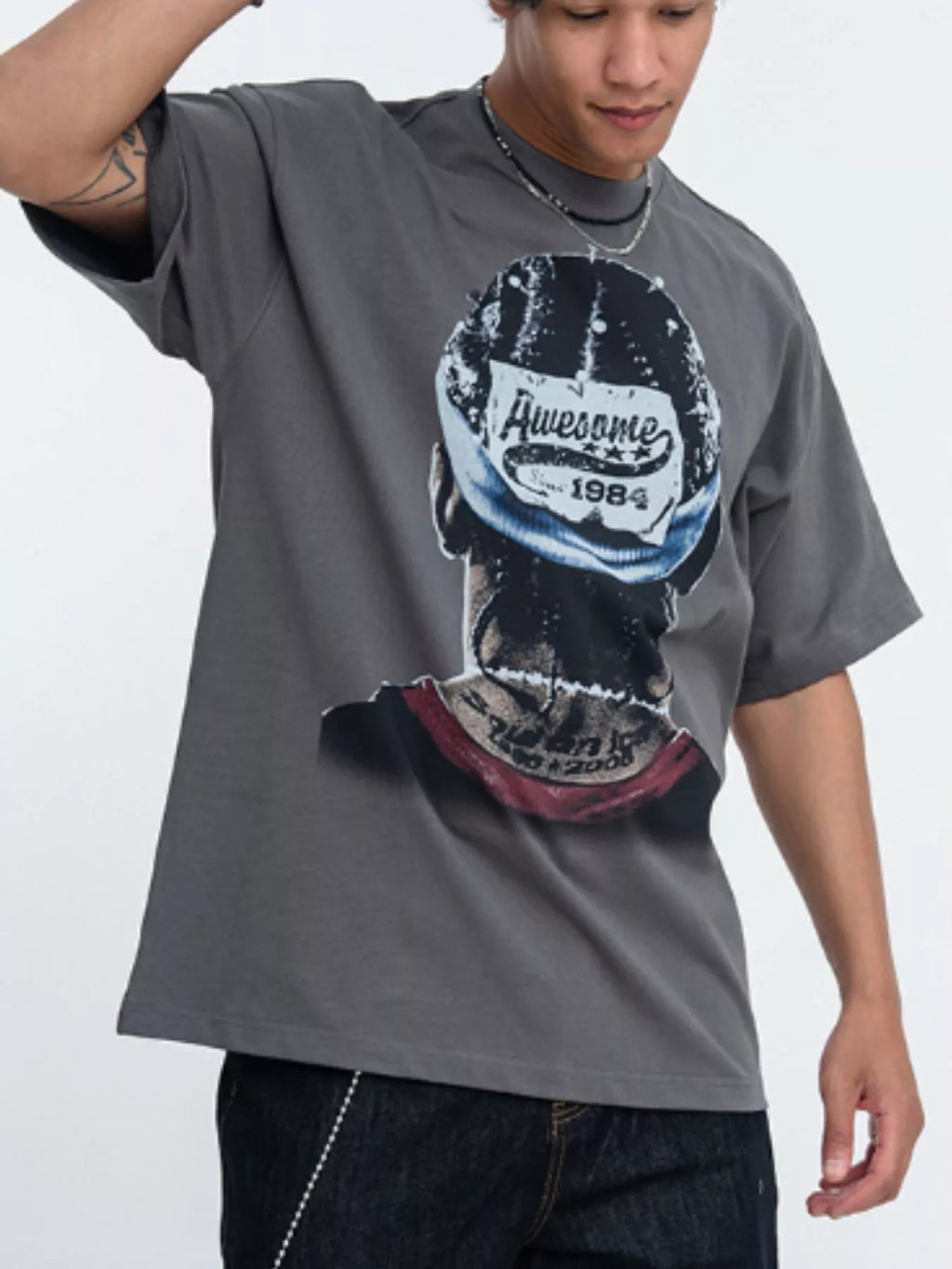 Men‘s Graphic Short Sleeve T-Shirt