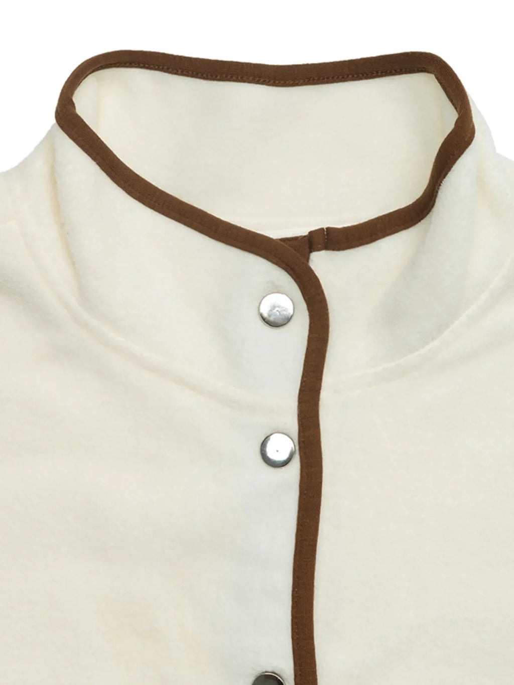 Snap Down Long Sleeve Jacket