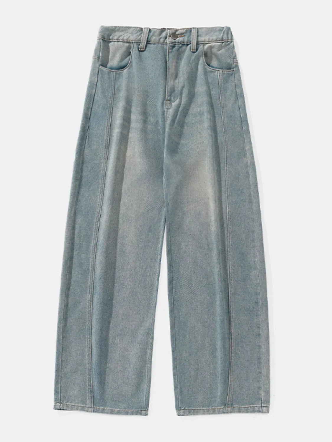 Men's Plus Size Wide Leg Jeans