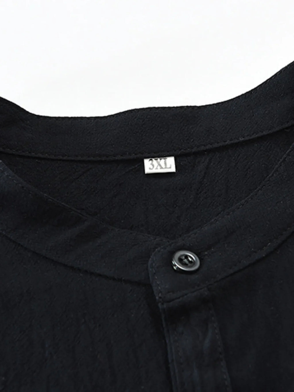 Men's Plus Size Button Down Half Sleeve Shirt