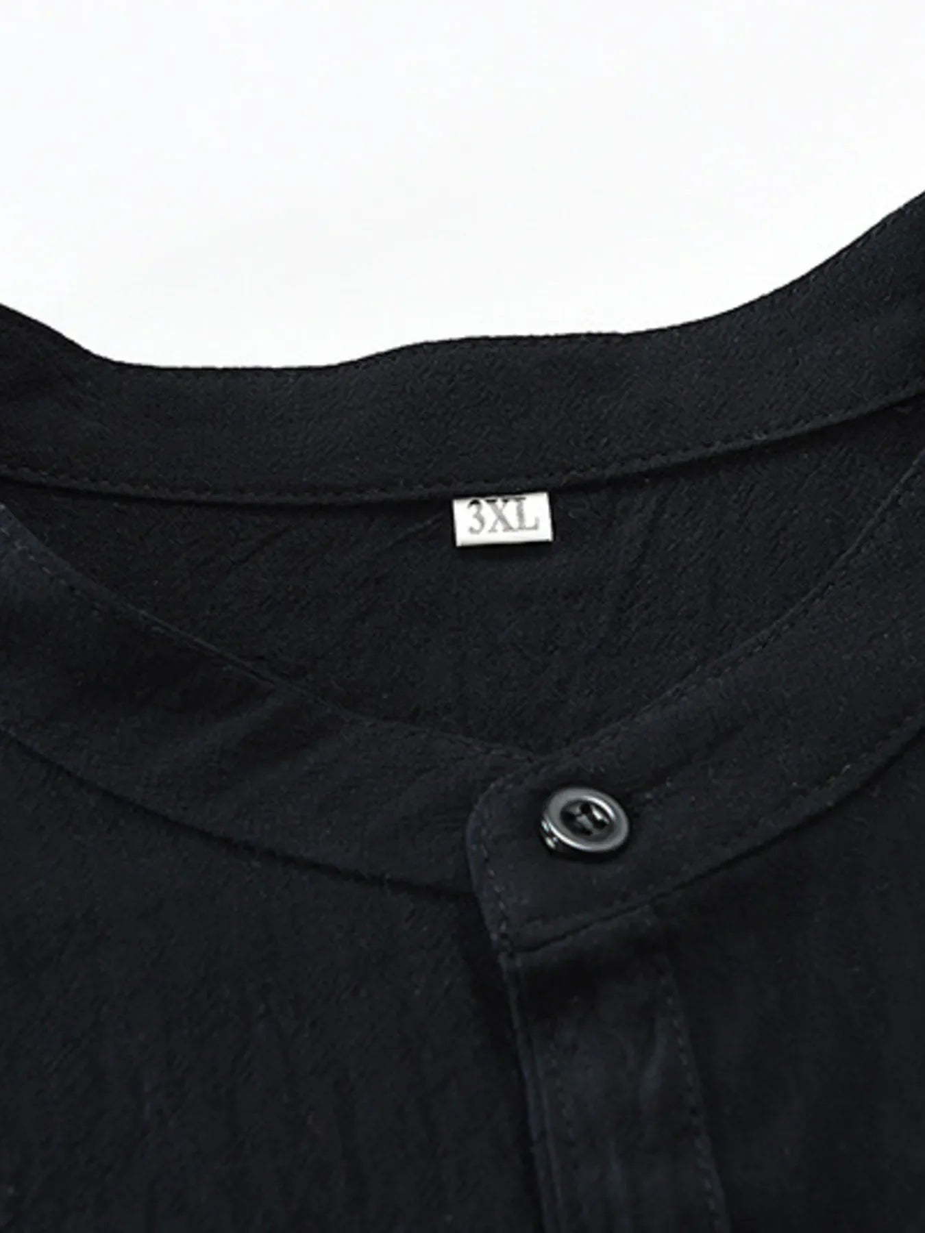Men's Plus Size Button Down Half Sleeve Shirt