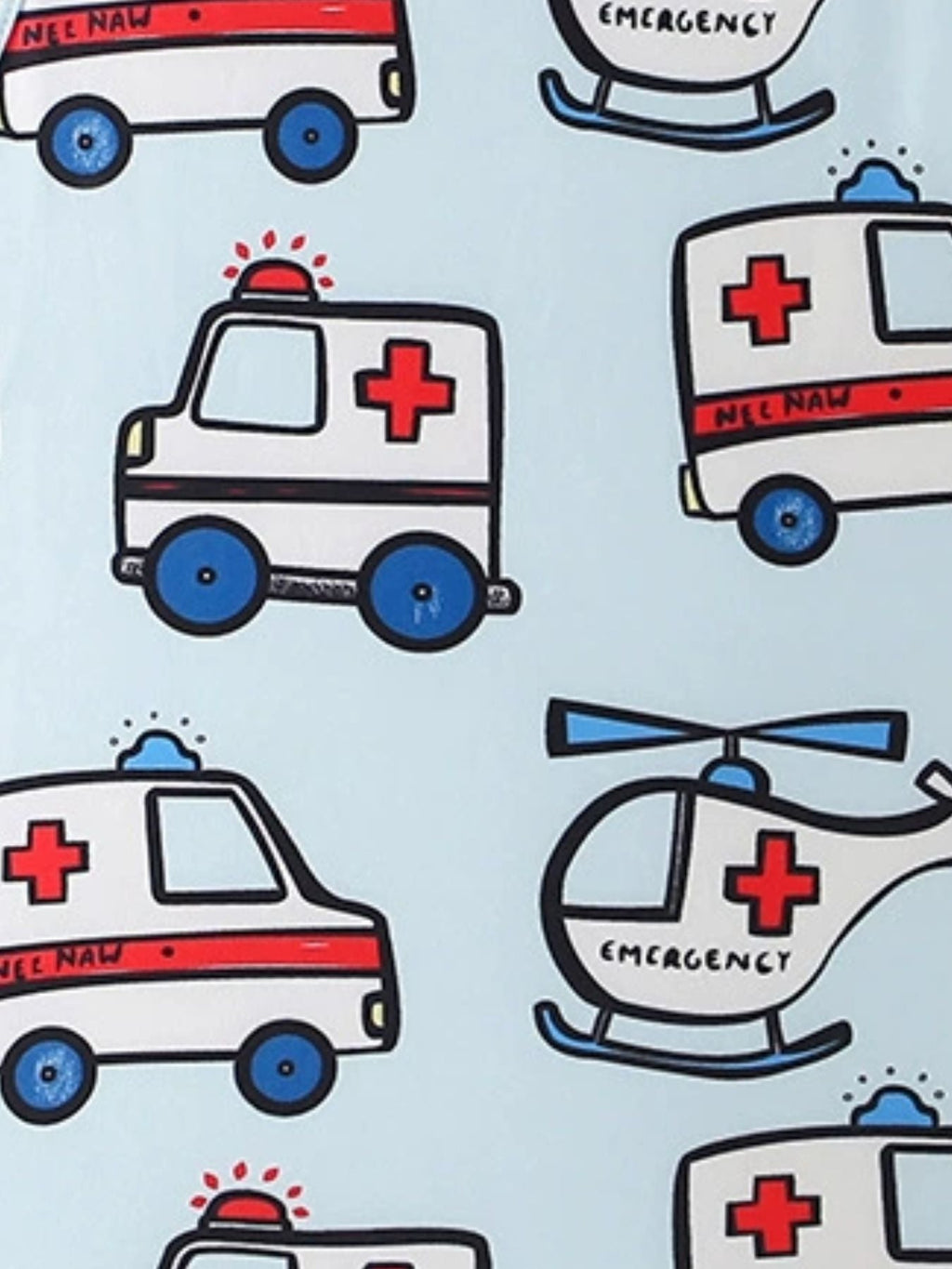 Children's Vehicle Print Tank