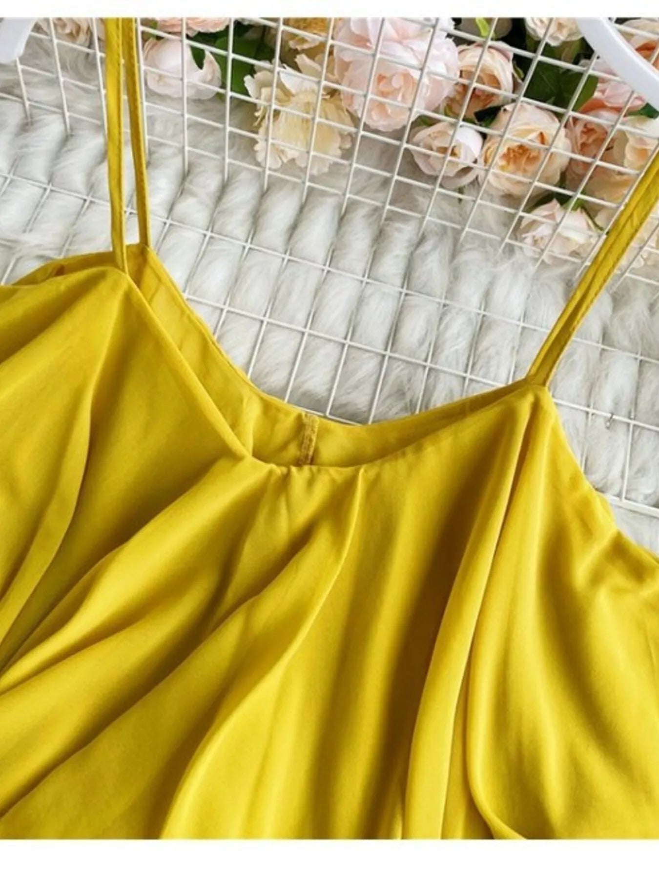 Ruffled Flowy Cami