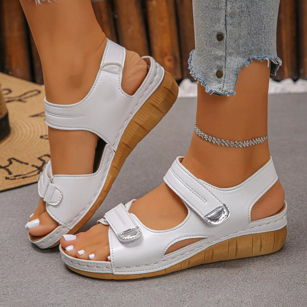 Open Toe Wedge Sandals