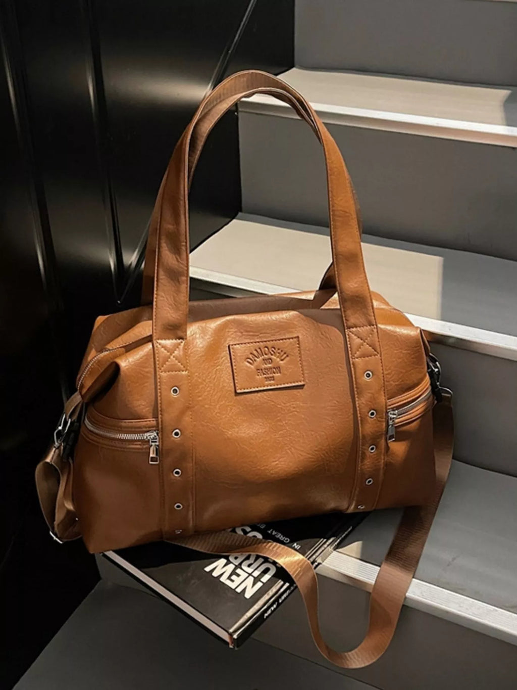PU Leather Shoulder Bag
