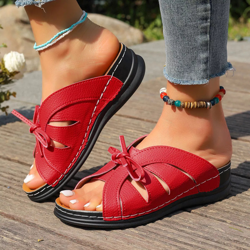 Open Toe Wedge Sandals