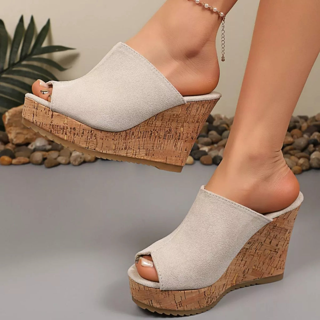 Open Toe Wedge Sandals