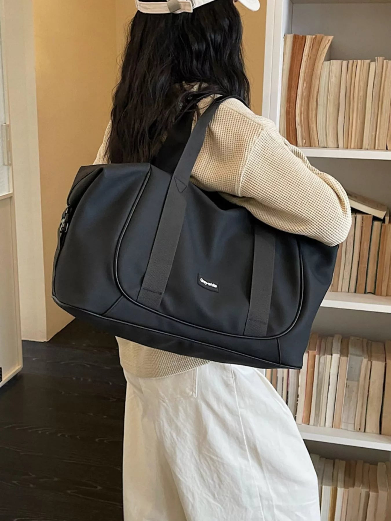 Adjustable Strap Nylon Travel Bag