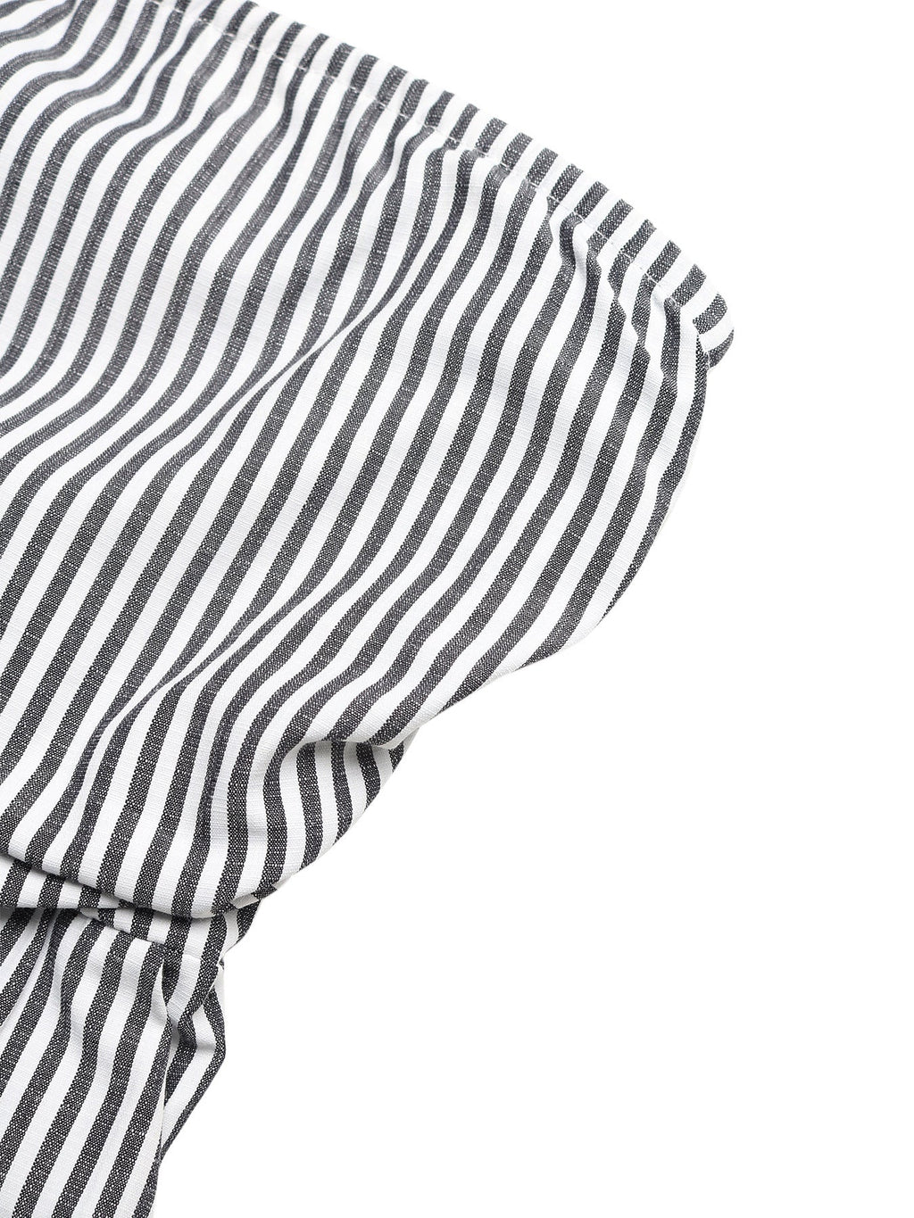 Striped Strapless Wide Leg Jumpsuit