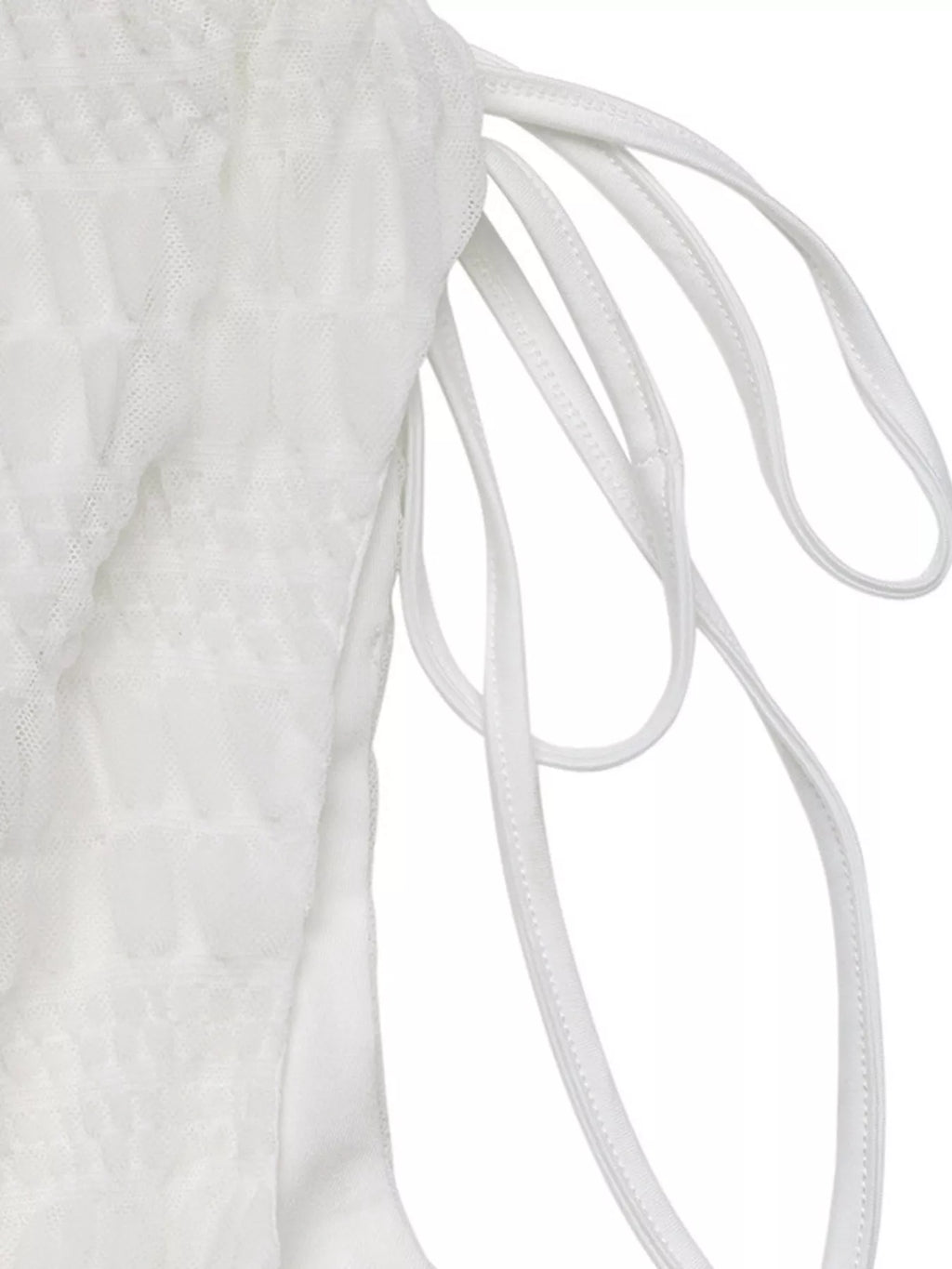 Smocked Deep V-Neck Sleeveless Dress