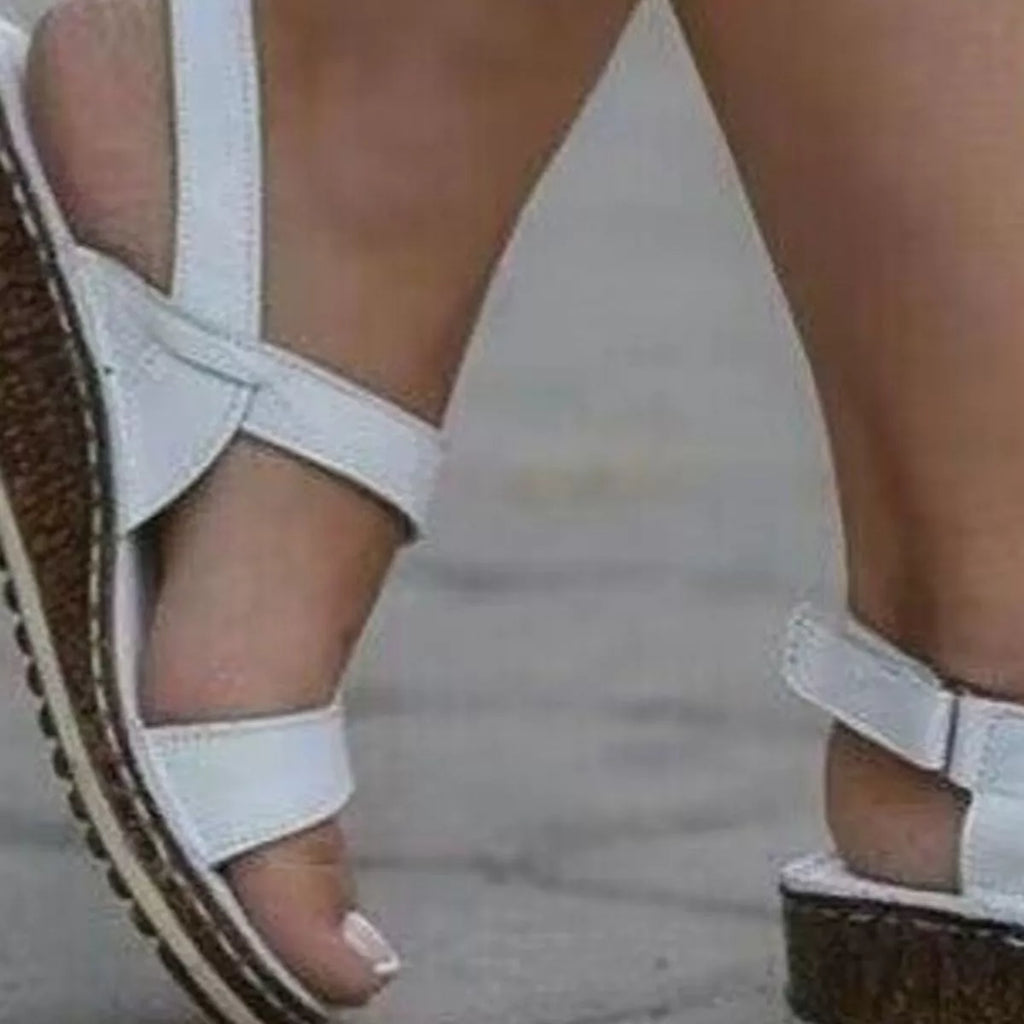 Open Toe Wedge Sandals