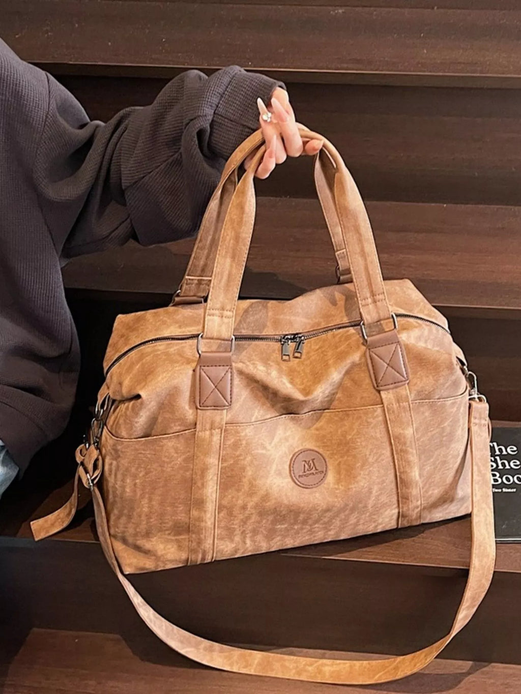 Vintage Washed Duffel Bag