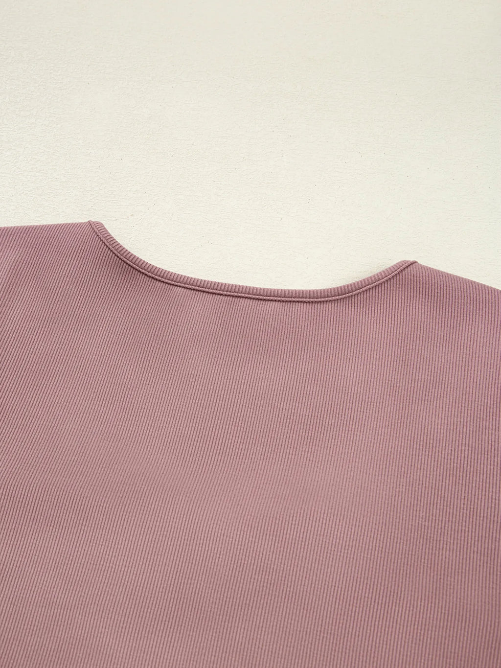 Ruched Front Long Sleeve T-Shirt