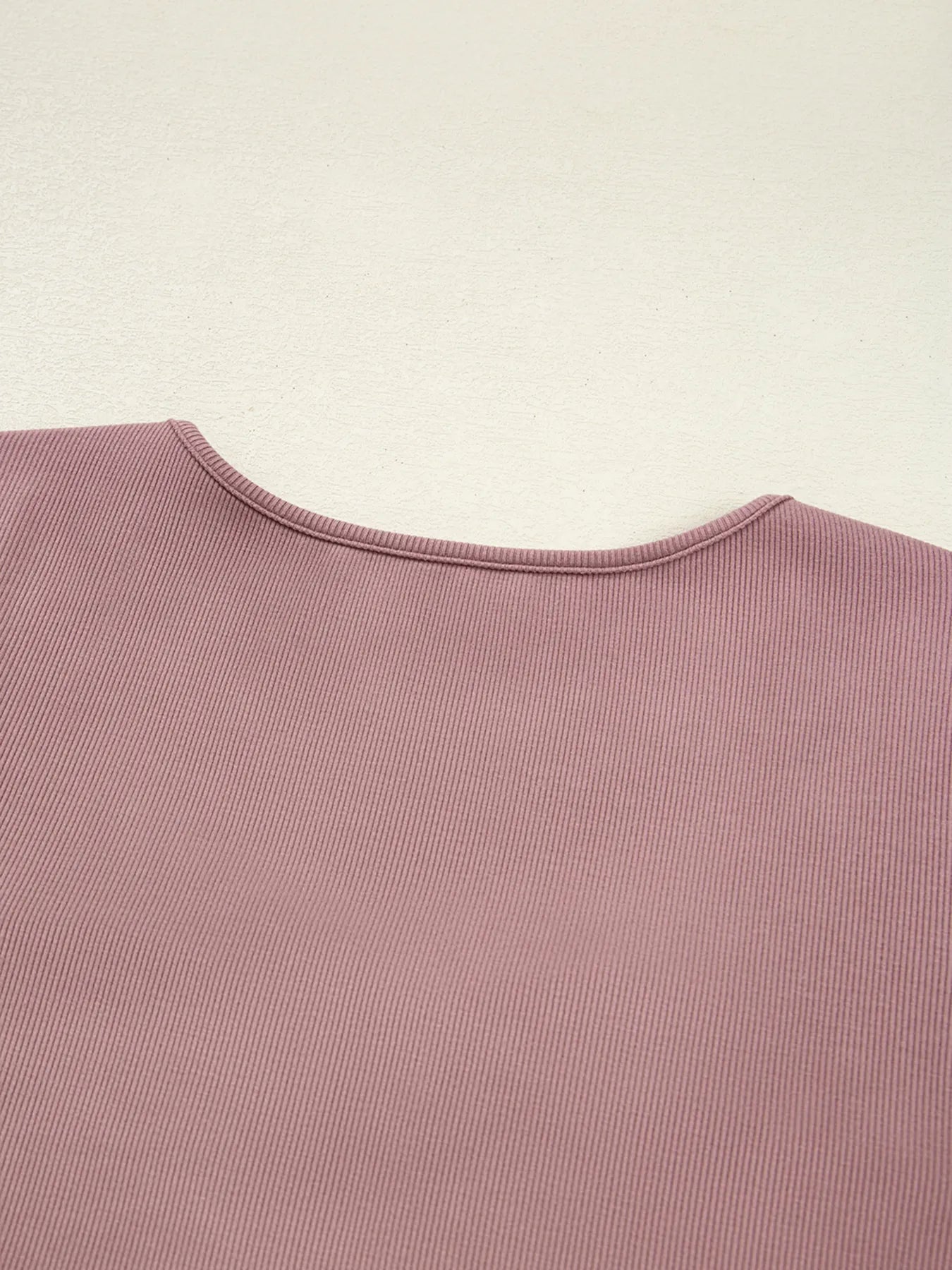 Ruched Front Long Sleeve T-Shirt