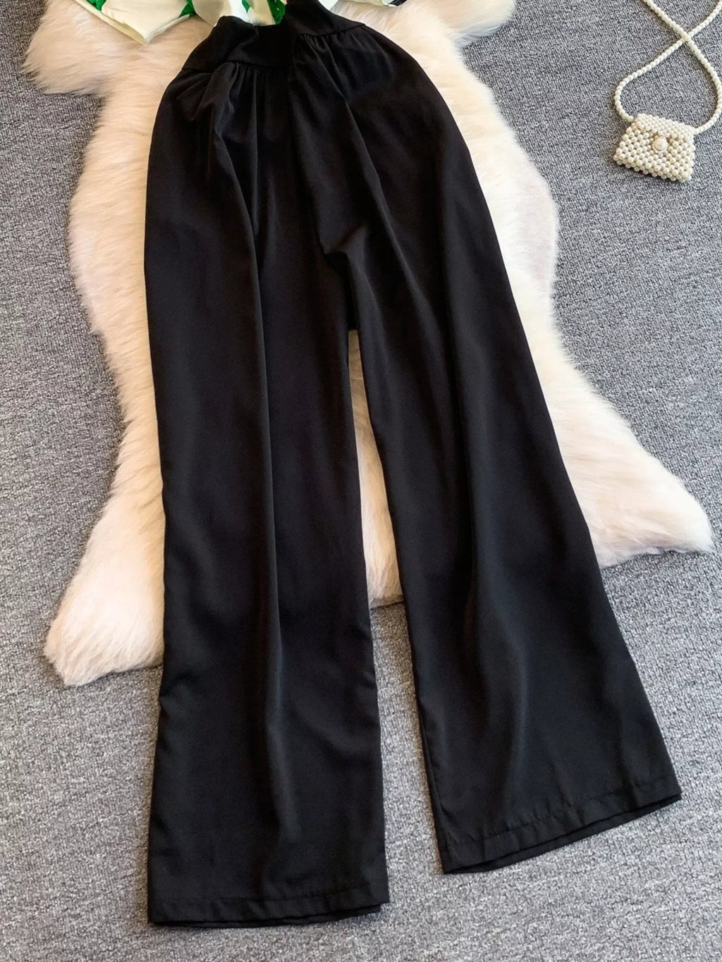 Printed Wide Leg Jumpsuit