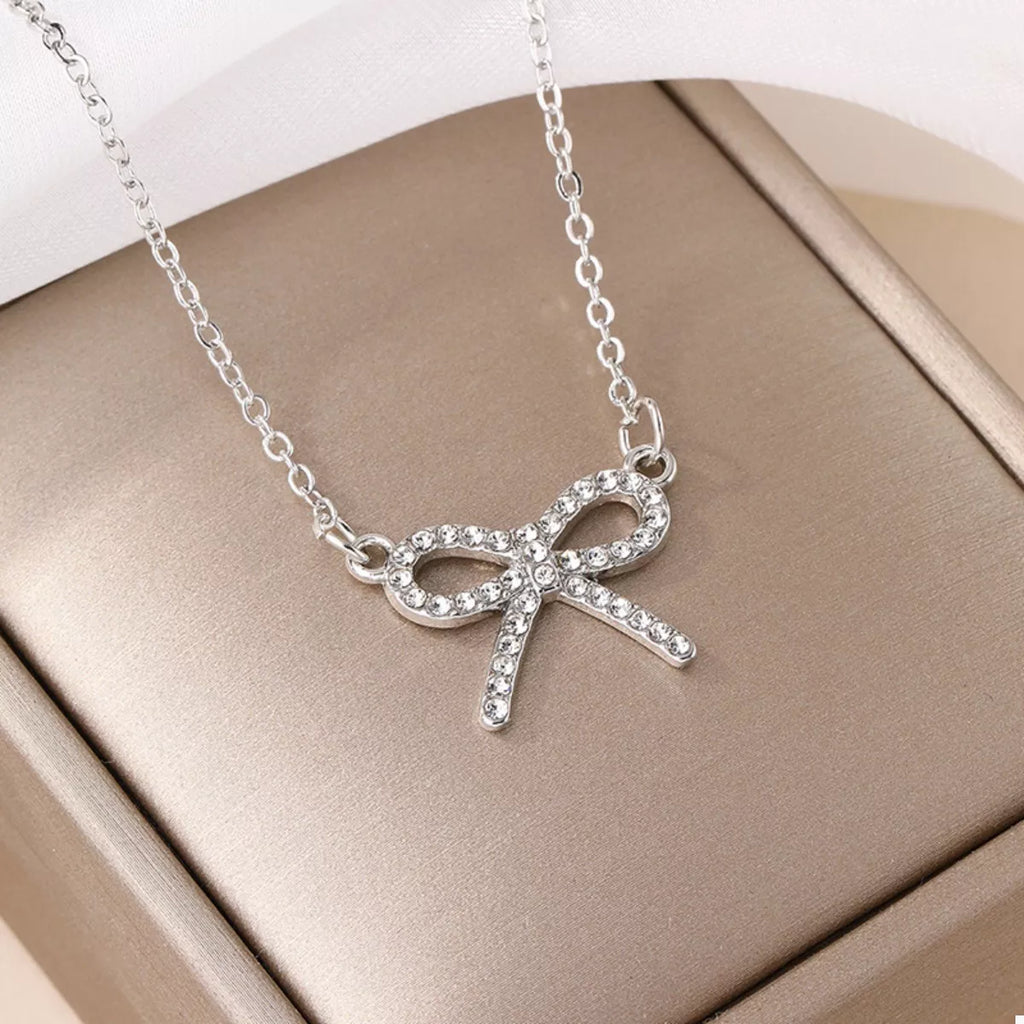 Bowknot Pendant Necklace