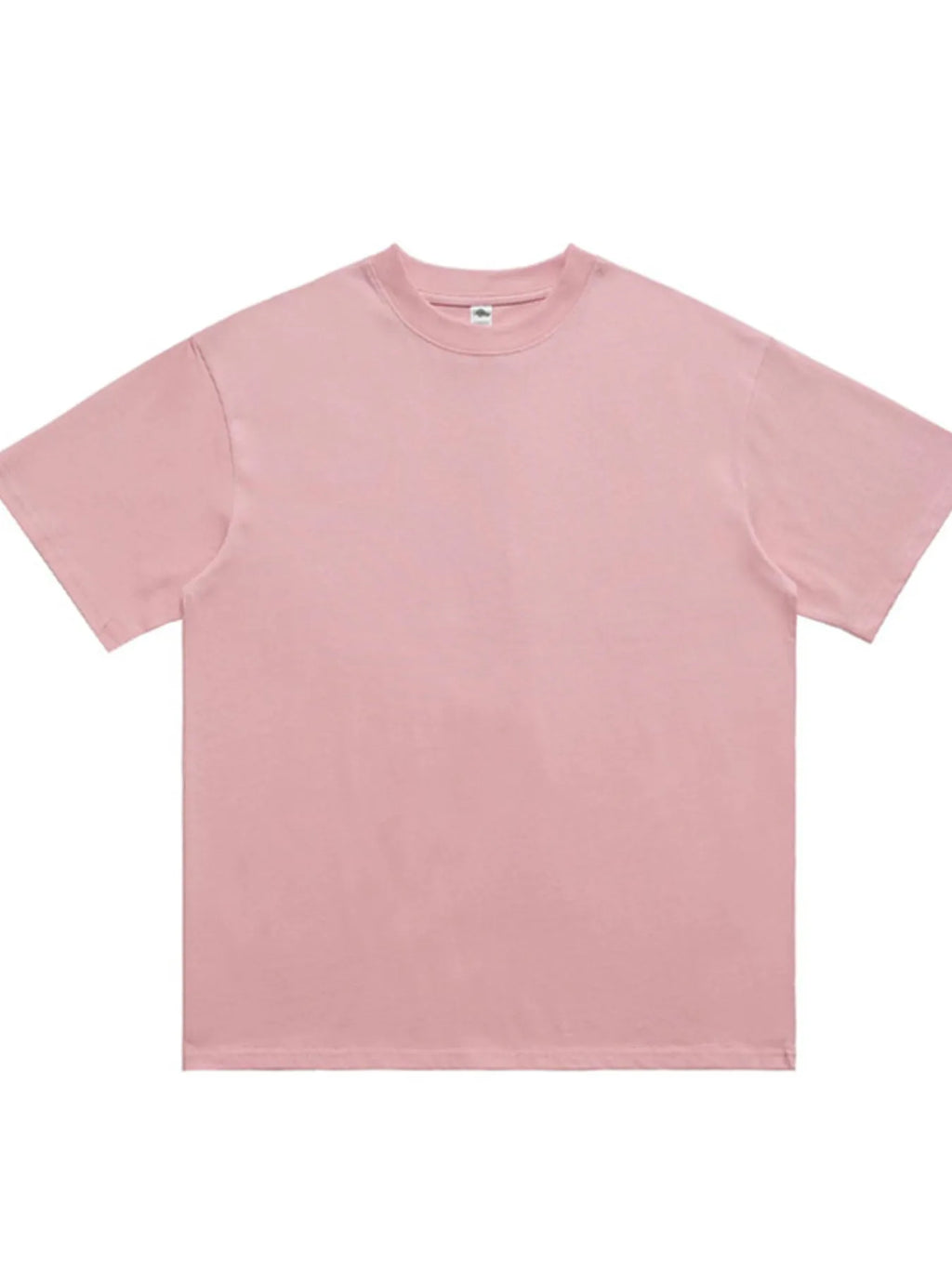 Men's Round Neck Oversized Cotton T-Shirt