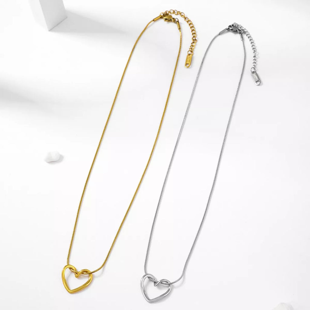 Stainless Steel Heart Necklace