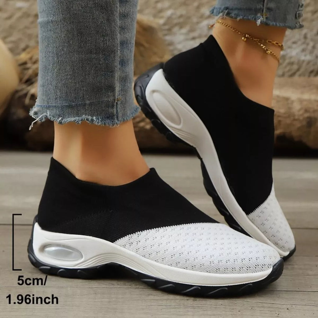 Color Block Mesh Athletic