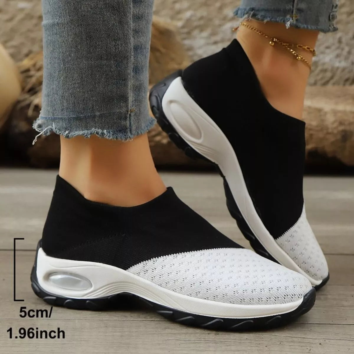 Color Block Mesh Athletic