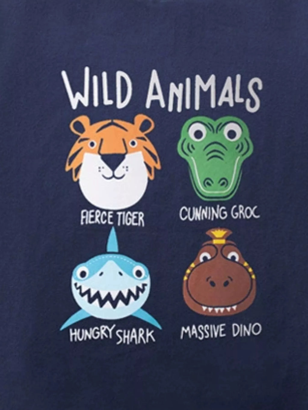 Children's Animal Crew Neck T-Shirt