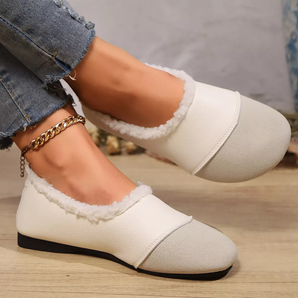 Plush-Lined Slip-Ons