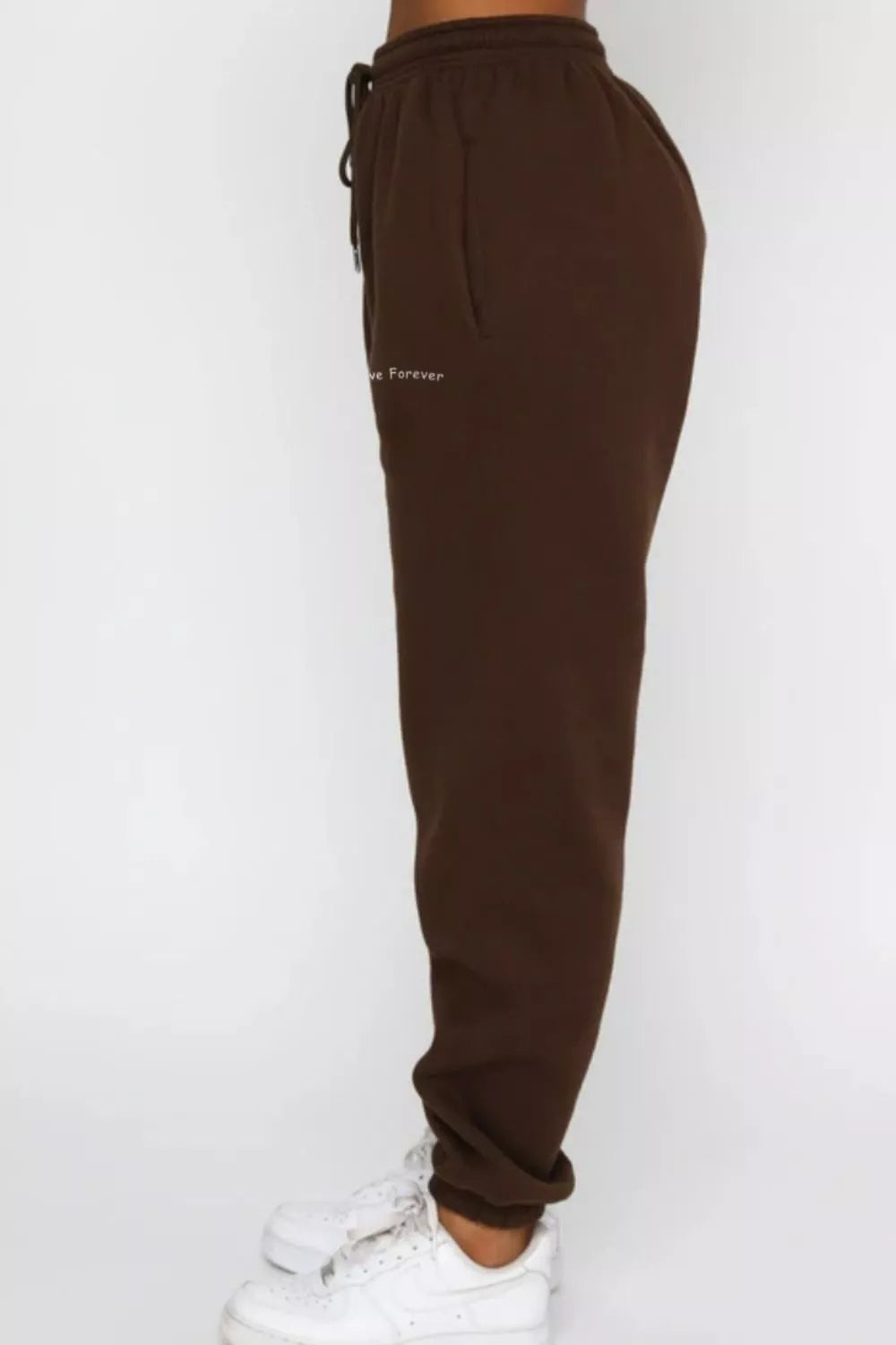Round Neck Sweatshirt and Joggers Set