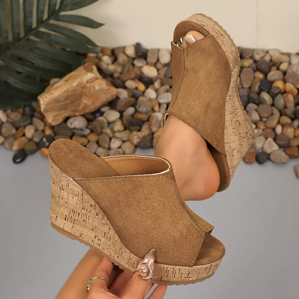 Open Toe Wedge Sandals