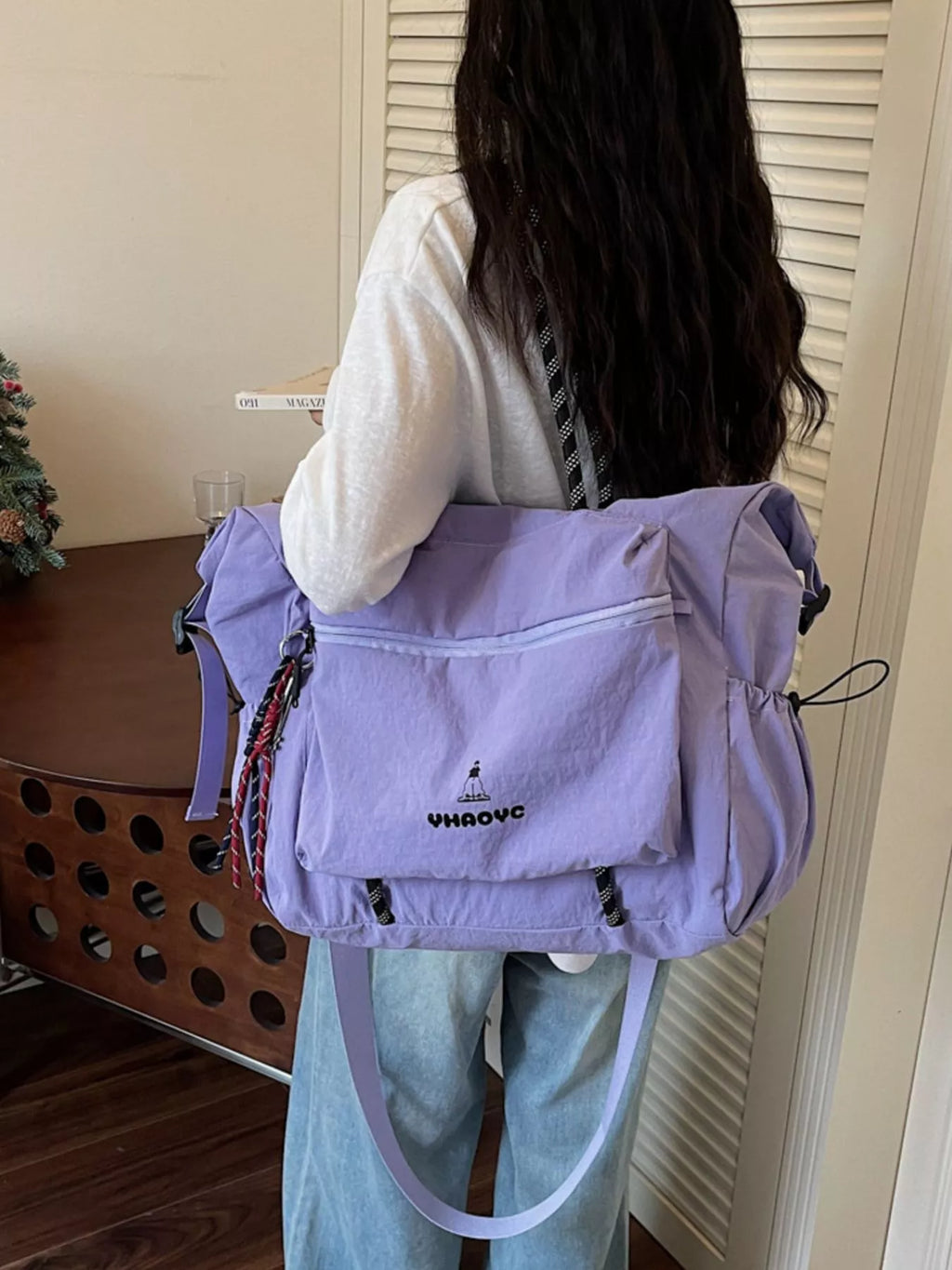 Lightweight Oxford Cloth Travel Duffel Bag